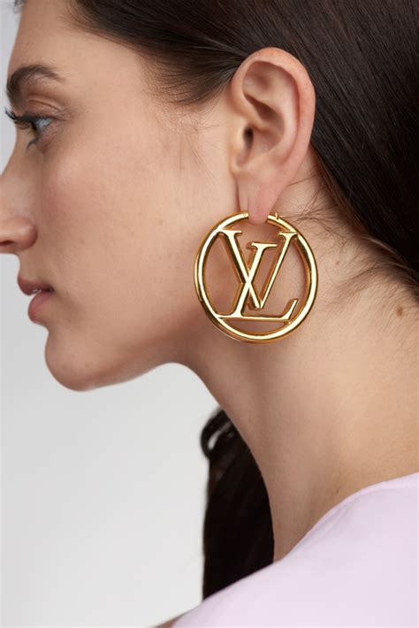 louis vuitton inspired earrings|louis vuitton symbol earrings.